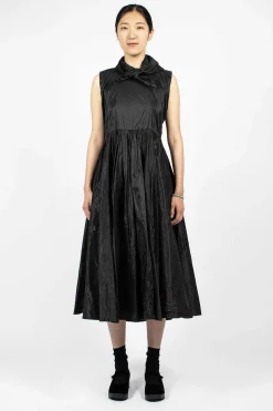 Daniela Gregis Washed Silk Button Pinafore| Dresses