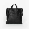 Amiacalva 2Way Leather Tote Black| Bags