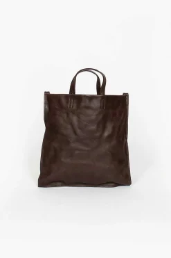 Amiacalva 2Way Leather Tote Brown| Bags