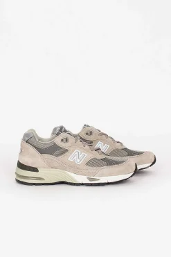 New Balance W991Gl Sneaker Grey/White/Silver| Sneakers