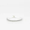 Maria Rudman White Hide A Bracelet 2| Bracelets