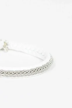Maria Rudman White Hide A Bracelet 2| Bracelets