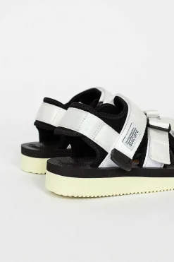Suicoke White Kisse-V Sandal| Shoes