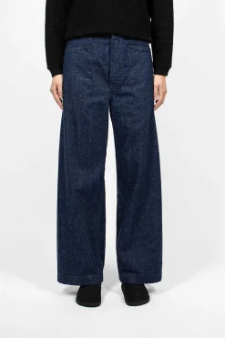 OrSlow Wide Leg Trouser One Wash| Trousers