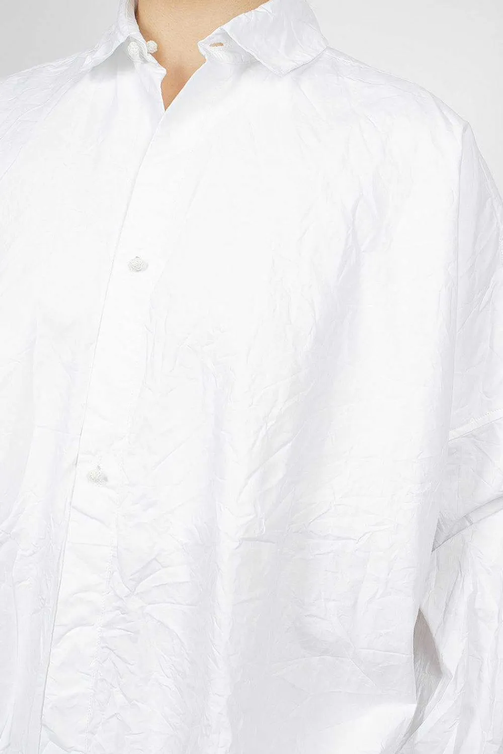 Daniela Gregis Wide Shirt White| Tops