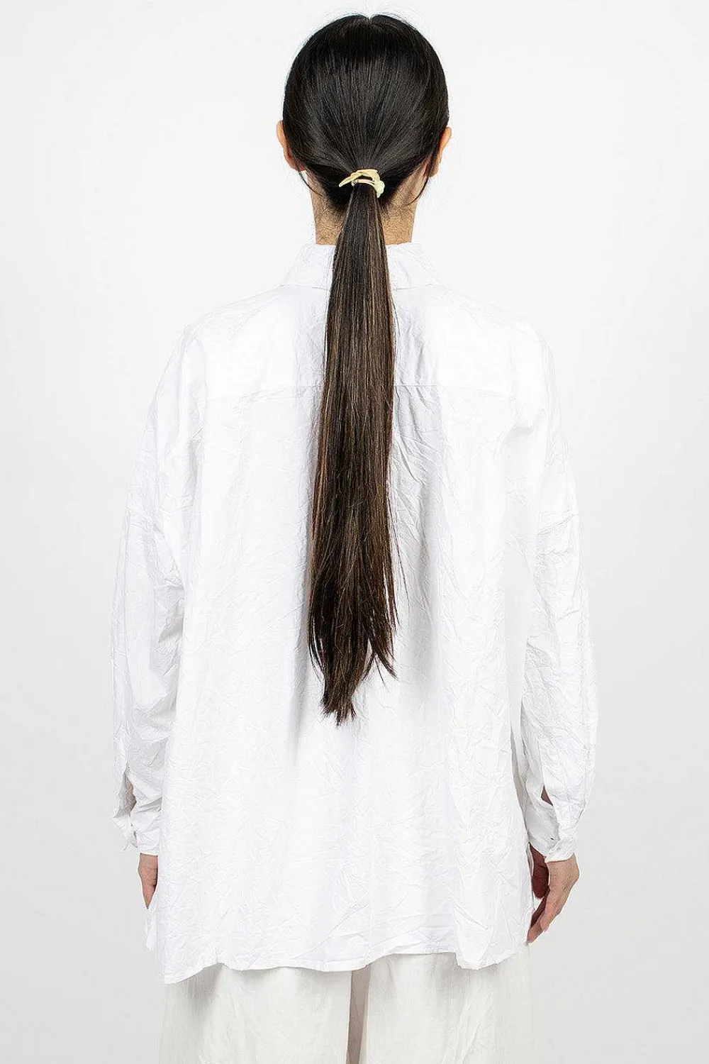 Daniela Gregis Wide Shirt White| Tops