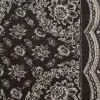 VISVIM Wildflower Scarf Black| Bandanas