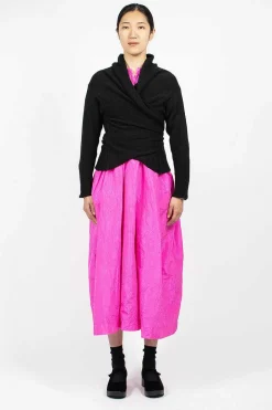 Daniela Gregis Wrap Knit Cardigan Black| Knitwear
